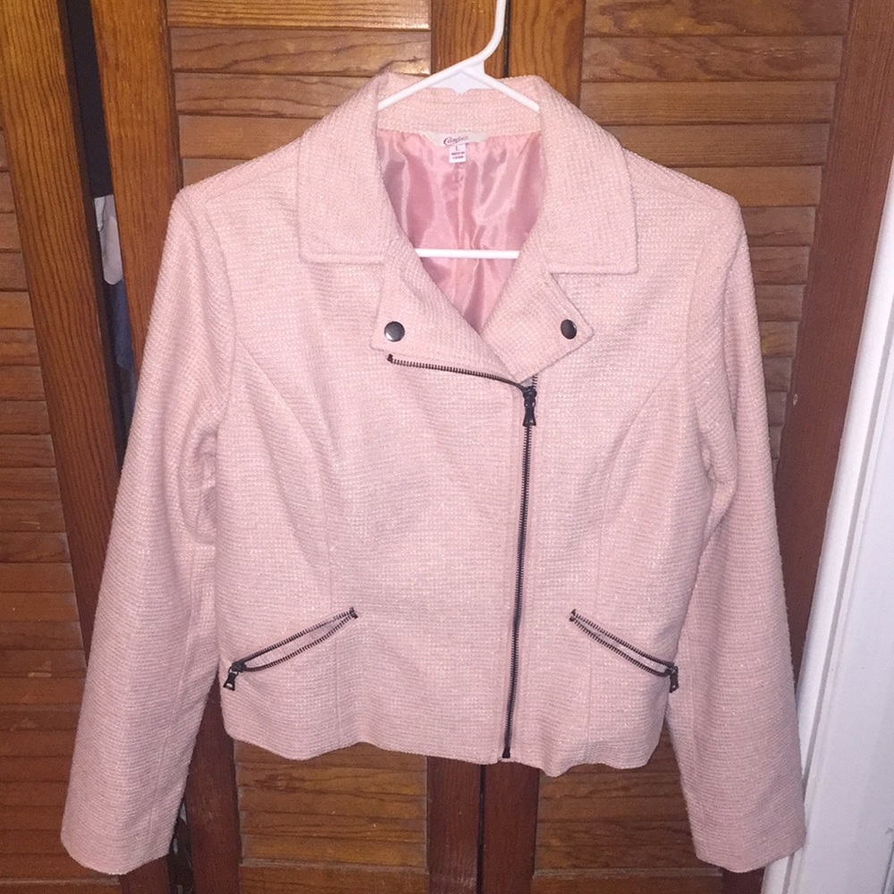 NWOT Candies Trendy Retro Pink Blazer